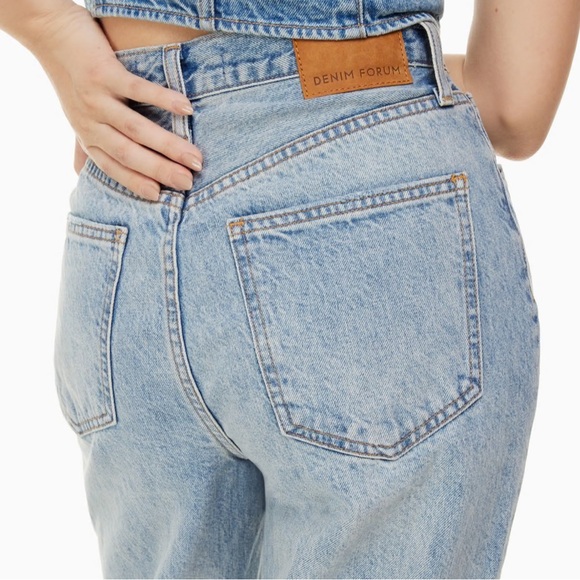 Denim Forum The Joni High Rise Loose Jean in size 27. - Picture 3 of 15